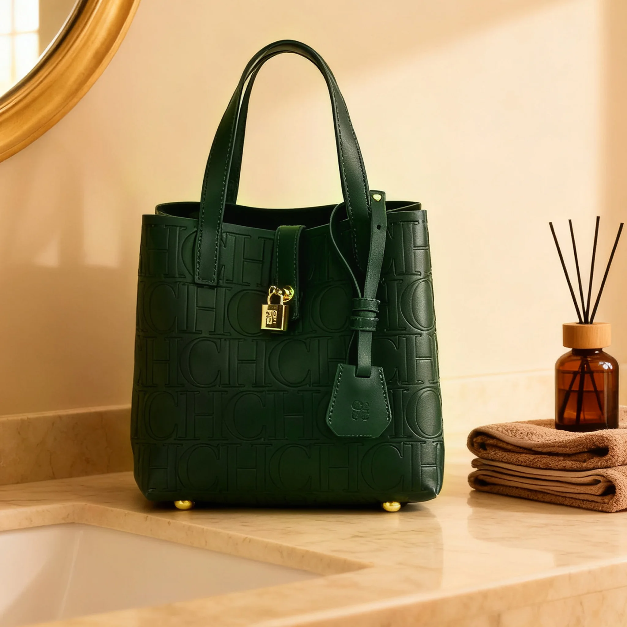 Bolsa Tote Embossed Letter: Elegância em Relevo e Design Atemporal - Imagem 6