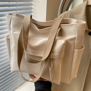 Bolsa Shopper Multi-Pocket: Leveza e Organização Total para sua Rotina