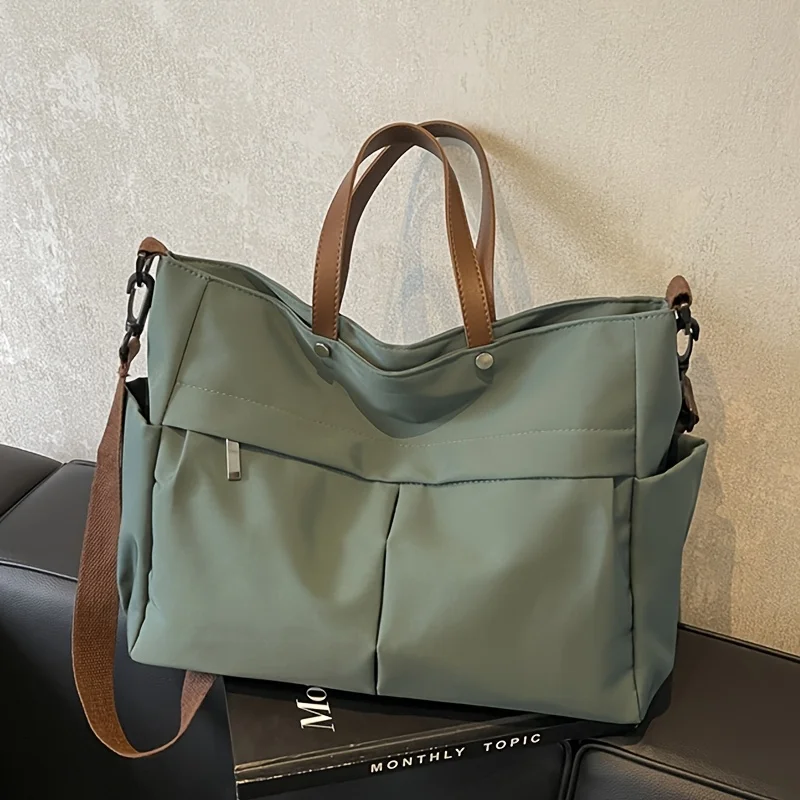 Bolsa Tote Nylon Soft: Espaço e Elegância para sua Rotina